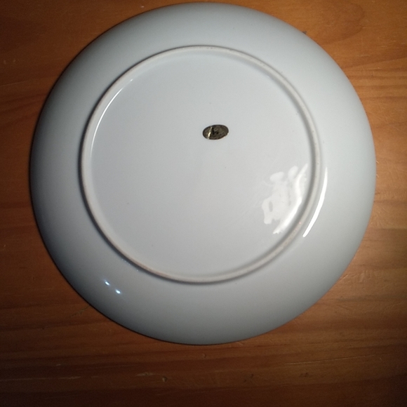 MUGSROYALE JAPAN VINTAGE PEDESTAL PORCELIN PLATES AND TEACUPS 2 SETS OF 2. RARE - Picture 9 of 11